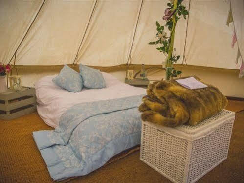 Green Hammerton Skipbridge Farm Shepherds Huts Campground מראה חיצוני תמונה